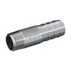 Slangpilaar zonder 6-kant RVS 316 type R142 buitendraad BSPT